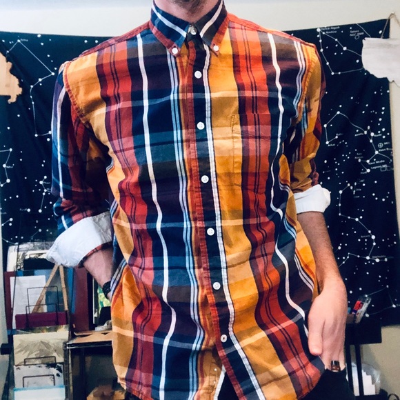 Club Room Other - Club Room Button Down Plaid Shirt